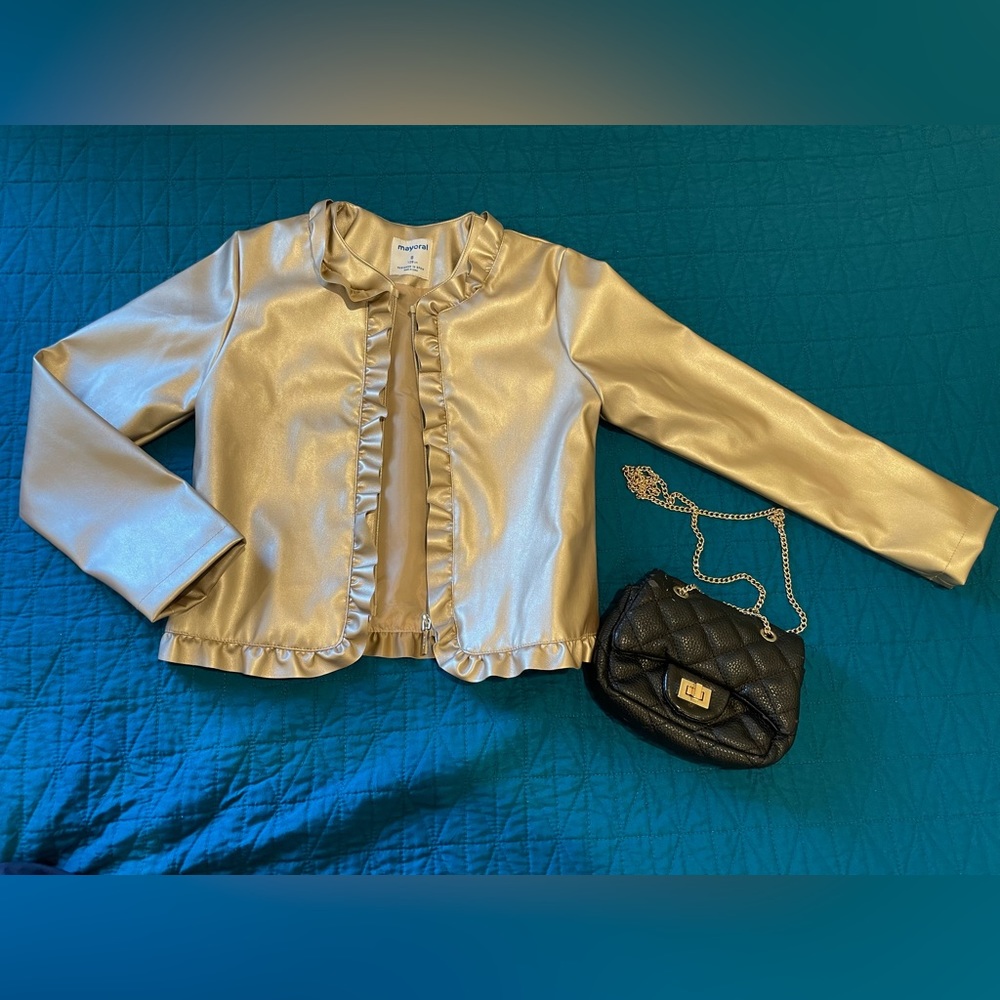 Mayoral Brand, Girl's spring jacket, size 8.